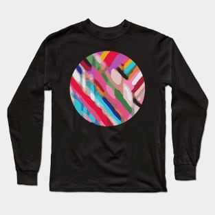 Original abstract modern minimalist design art Long Sleeve T-Shirt